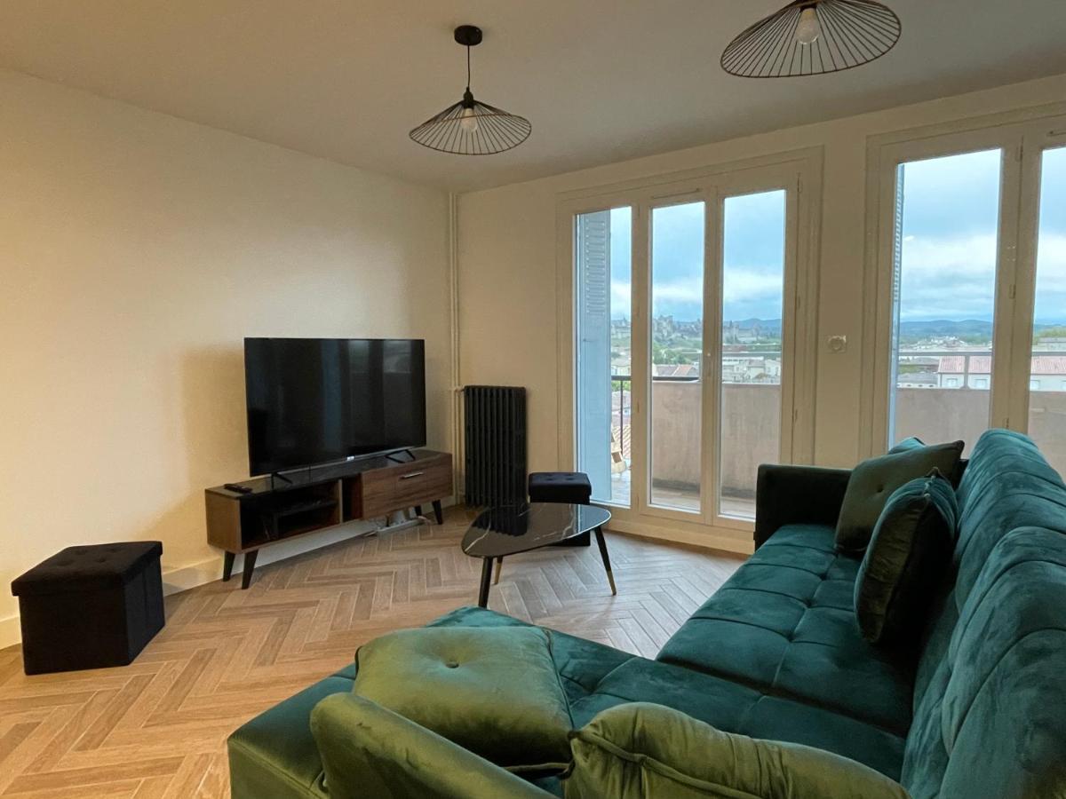 Appartement Cosy Avec Vue Imprenable Sur La Cite Καρκασόν Εξωτερικό φωτογραφία